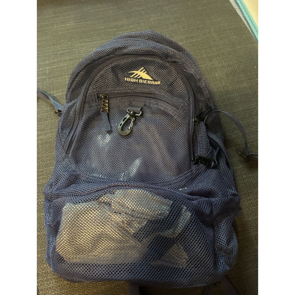 High Sierra Navy‎ Mesh Hiking Backpack GG2